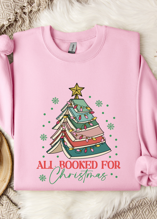 All Booked For Christmas Sweatshirt