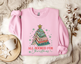 All Booked For Christmas Sweatshirt