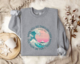 When You Go Through Deep Waters, I Will Be With You Sweatshirt