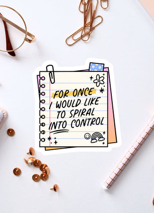 a notepad with a handwritten note on it